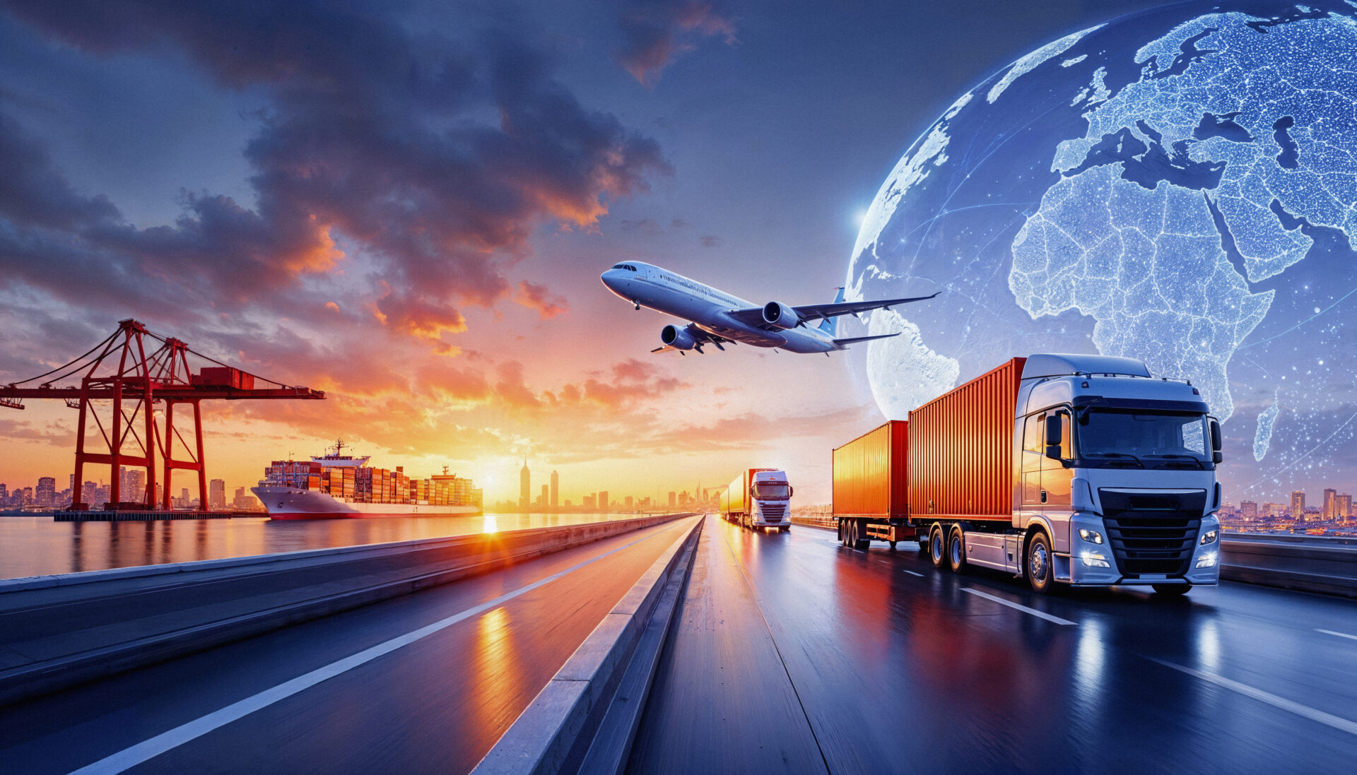 global logistics transportation network